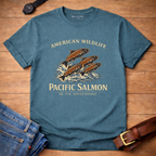 Wildlife Salmon T-shirt