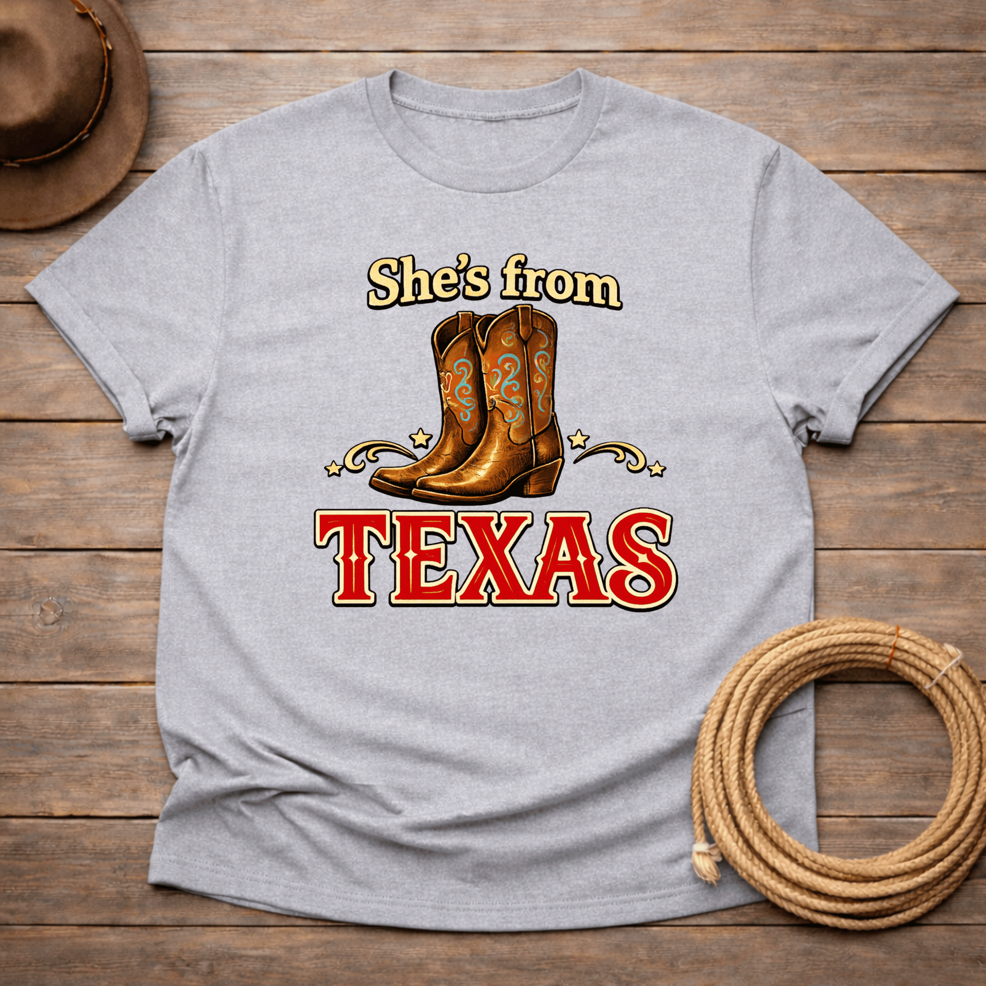 She's from Texas t-shirt