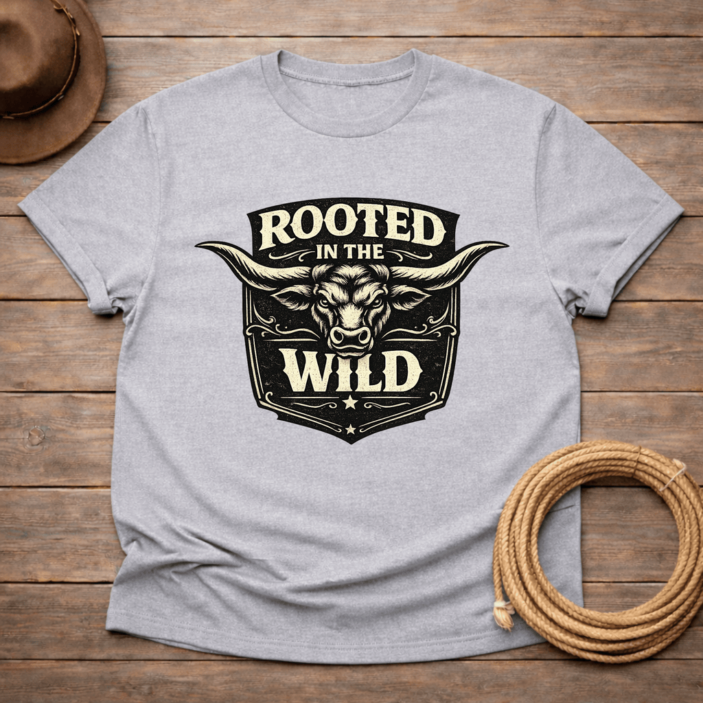 Rooted in the Wild Longhorn T-shirt