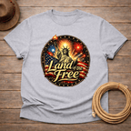 Land of the Free Patriotic T-shirt
