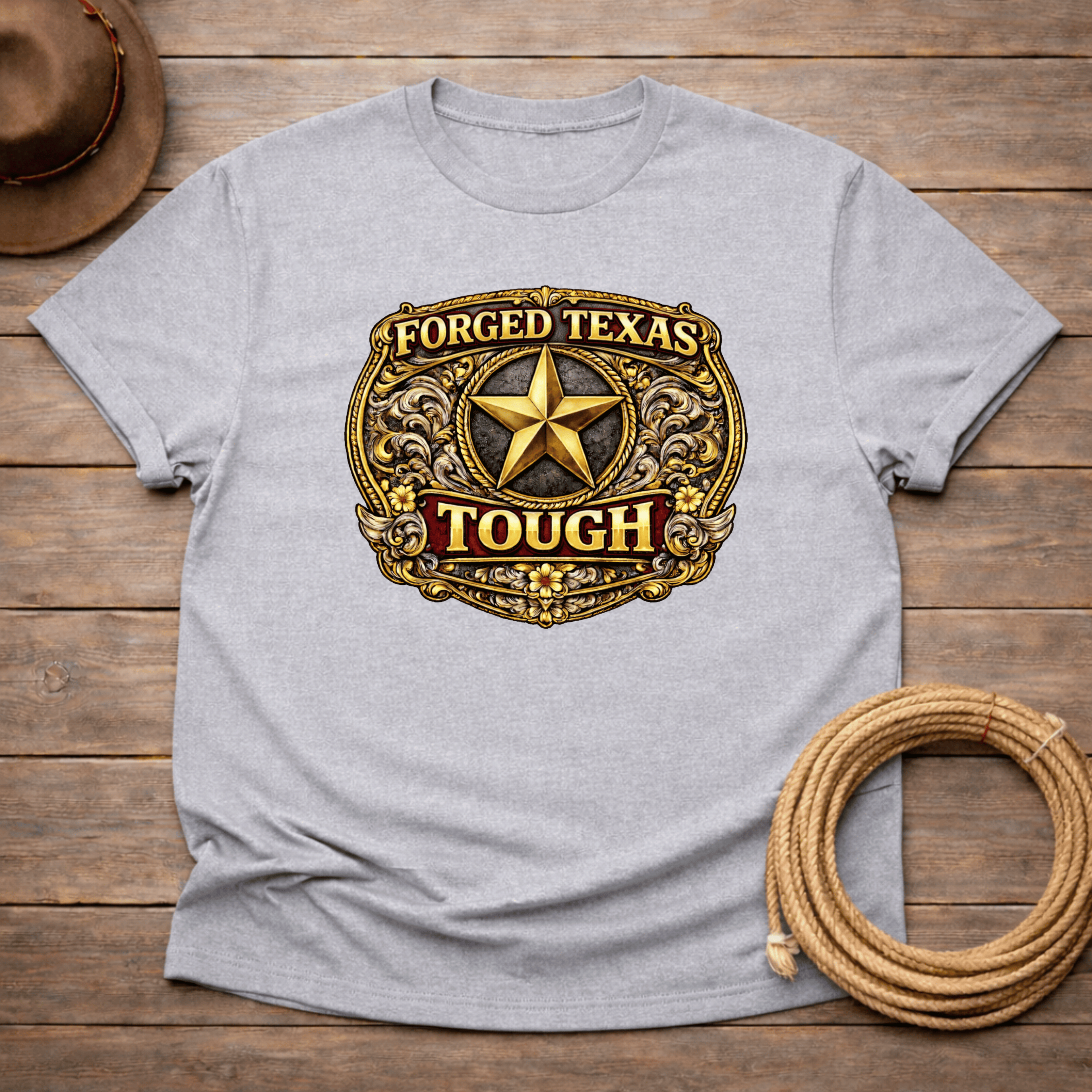 Forged Texas Tough Buckle T-shirt