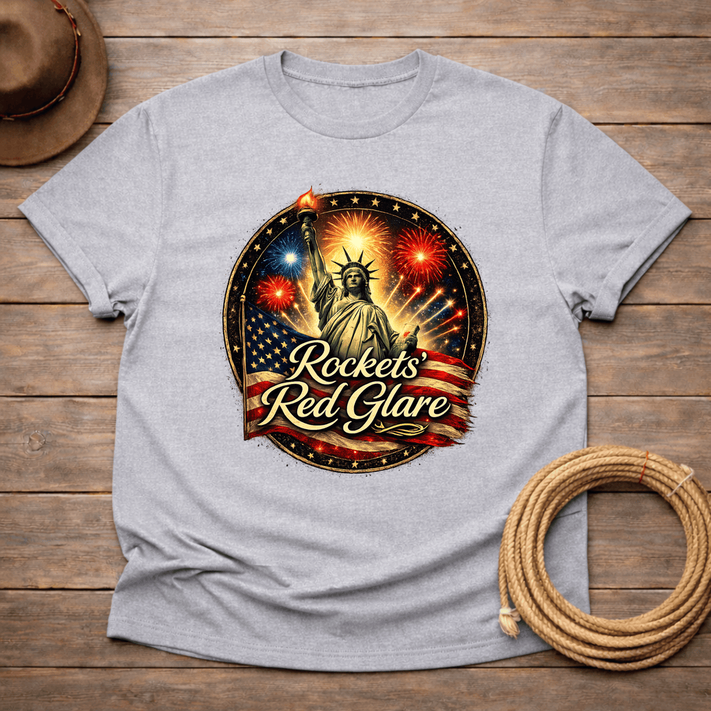 Rockets Red Glare Fireworks T-shirt