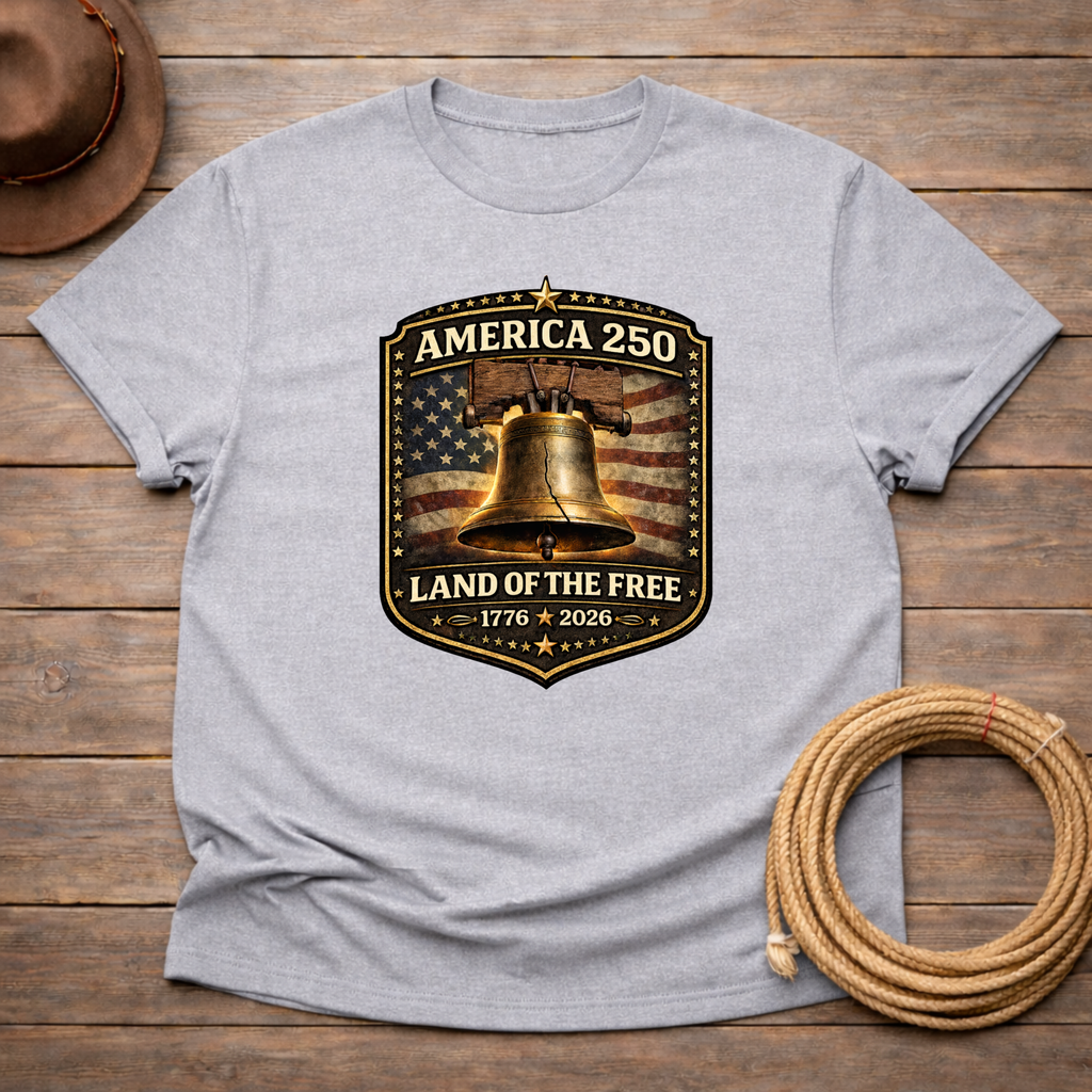 Land of the Free Liberty Bell T-shirt