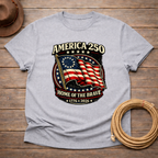 America 250 Home of the Brave Flag T-shirt