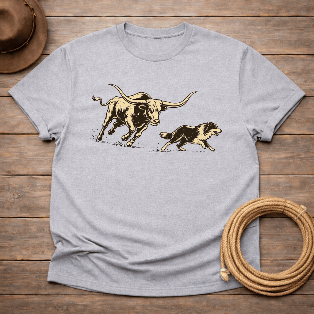 Longhorn Chase T-shirt
