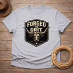 Forged in Grit Longhorn T-shirt