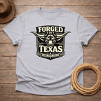 Forged in Texas Longhorn Badge T-shirt