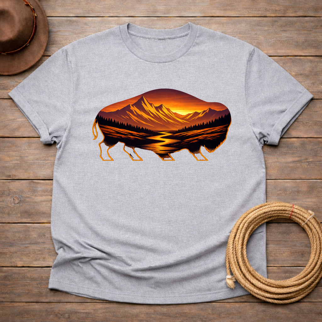 Buffalo Sunset T-shirt