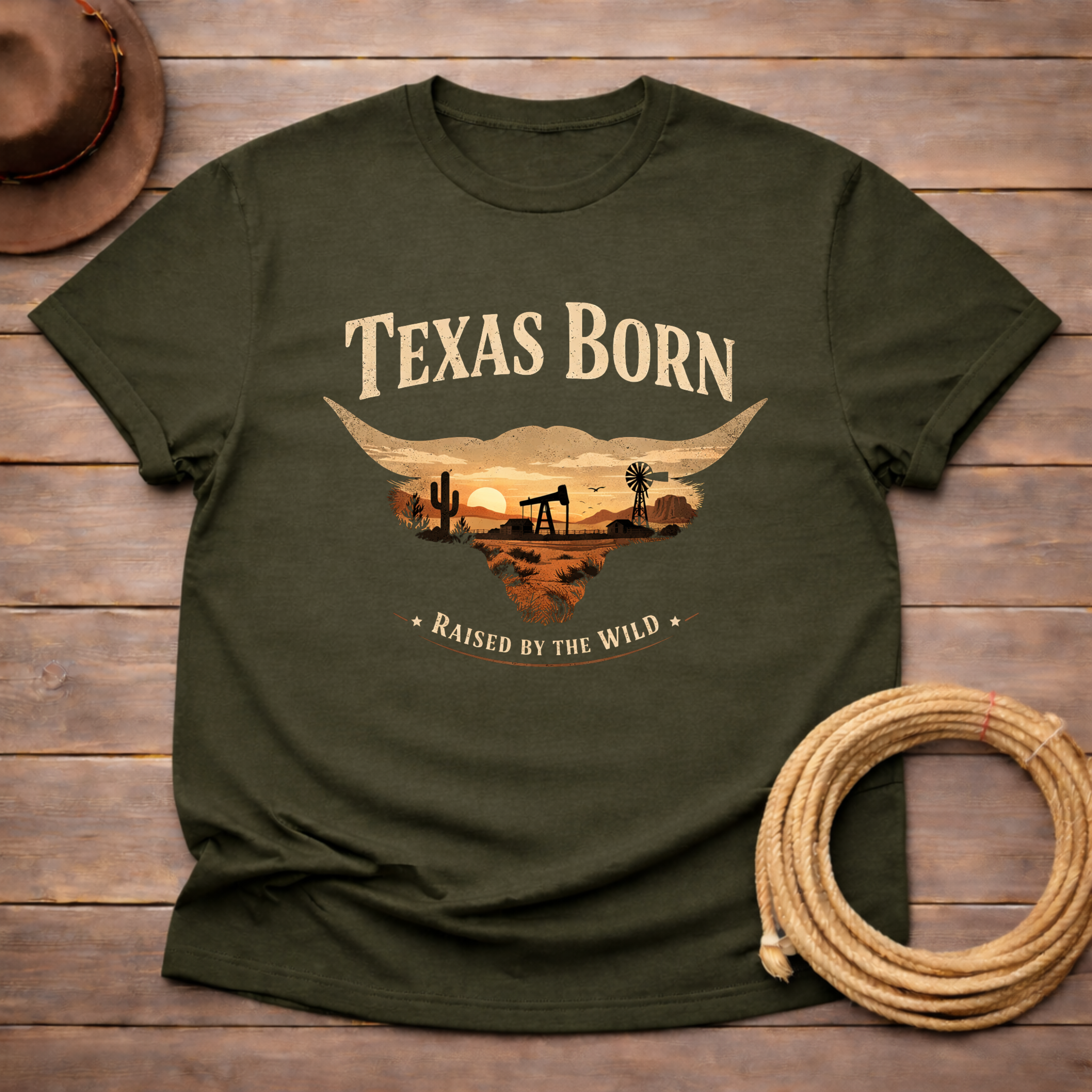 Texas Born T-shirt