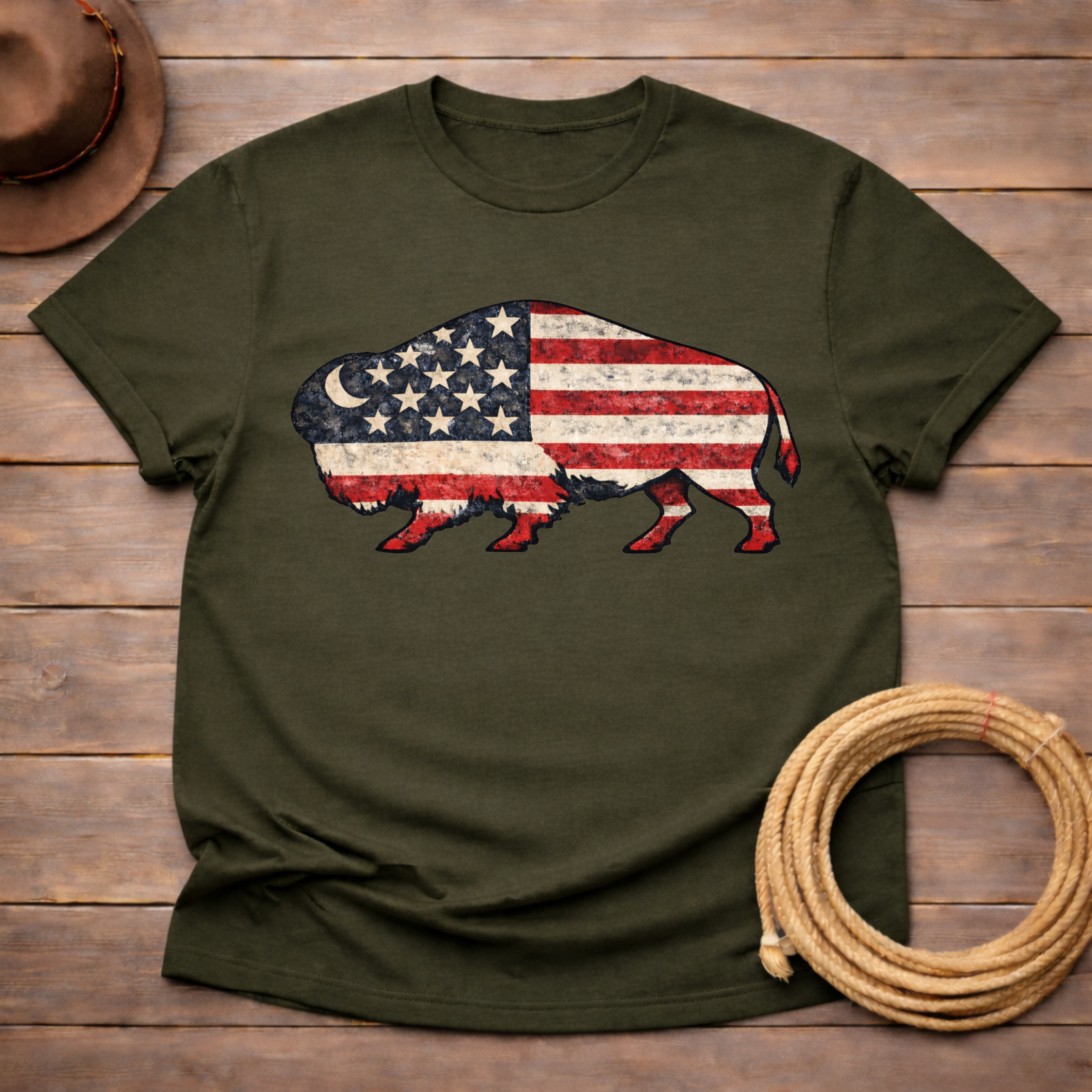 Buffalo Flag T-shirt