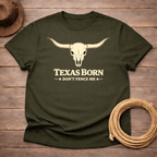 Texas Born Don't Fence Me T-shirt