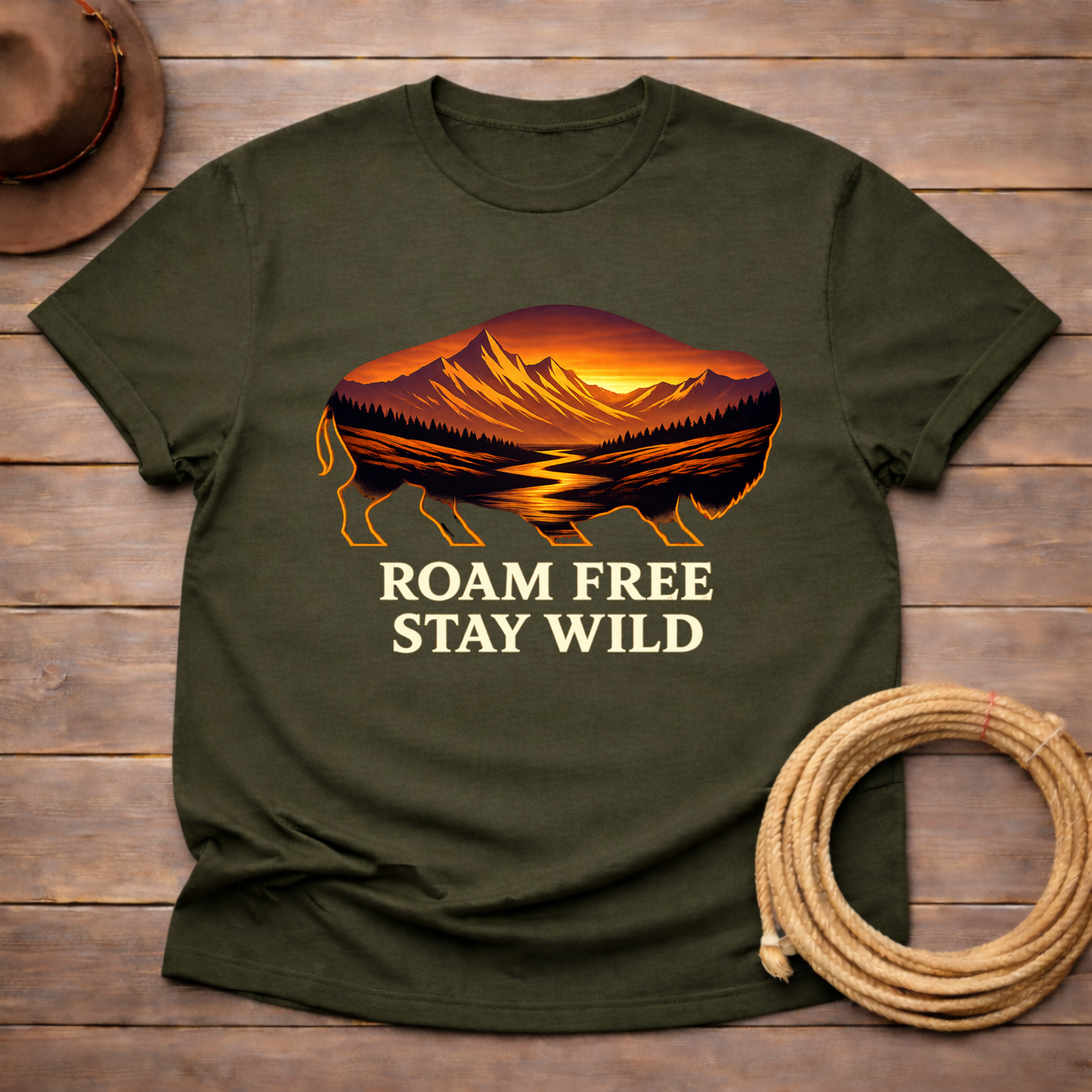Roam Free Stay Wild T-shirt