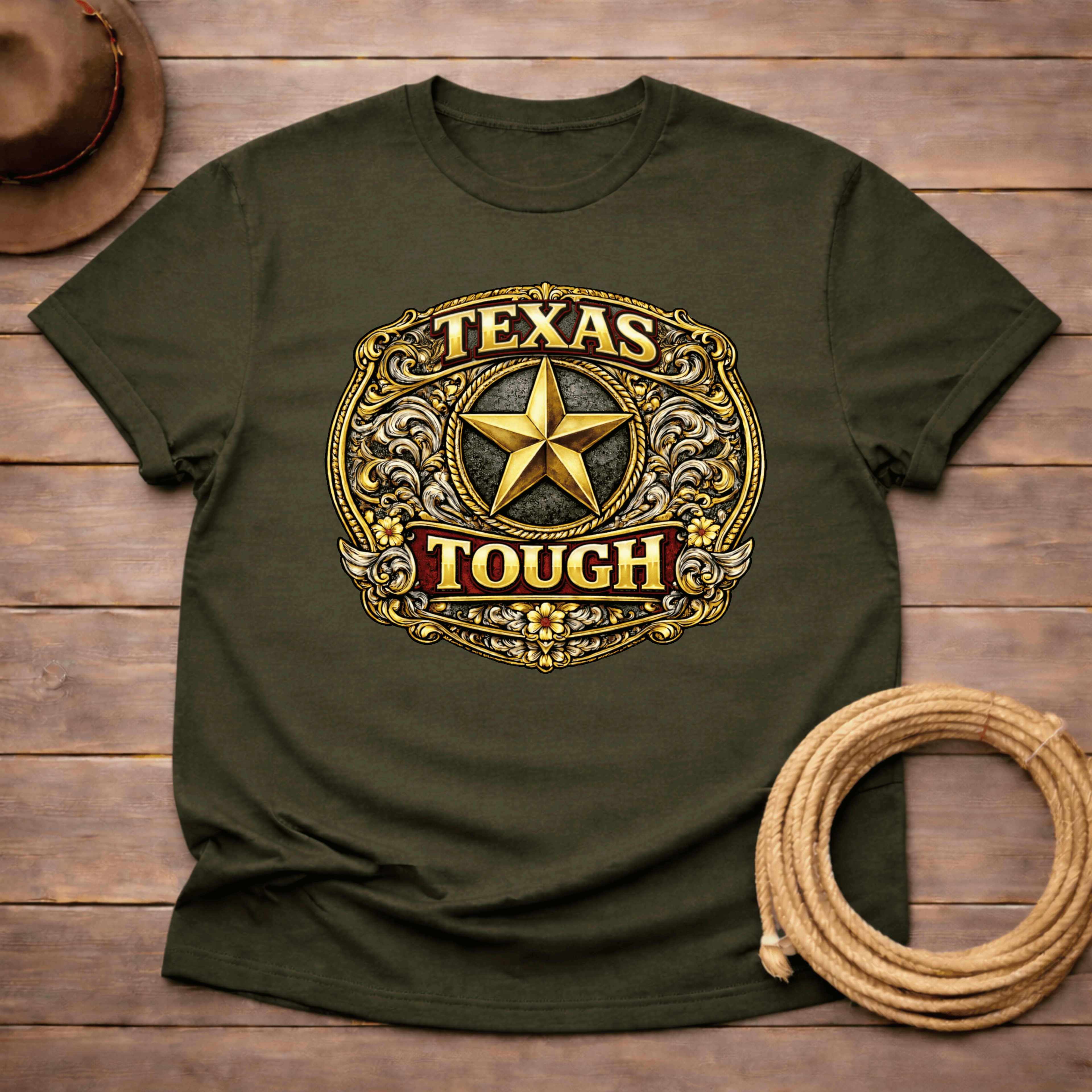 Texas Tough Buckle T-shirt