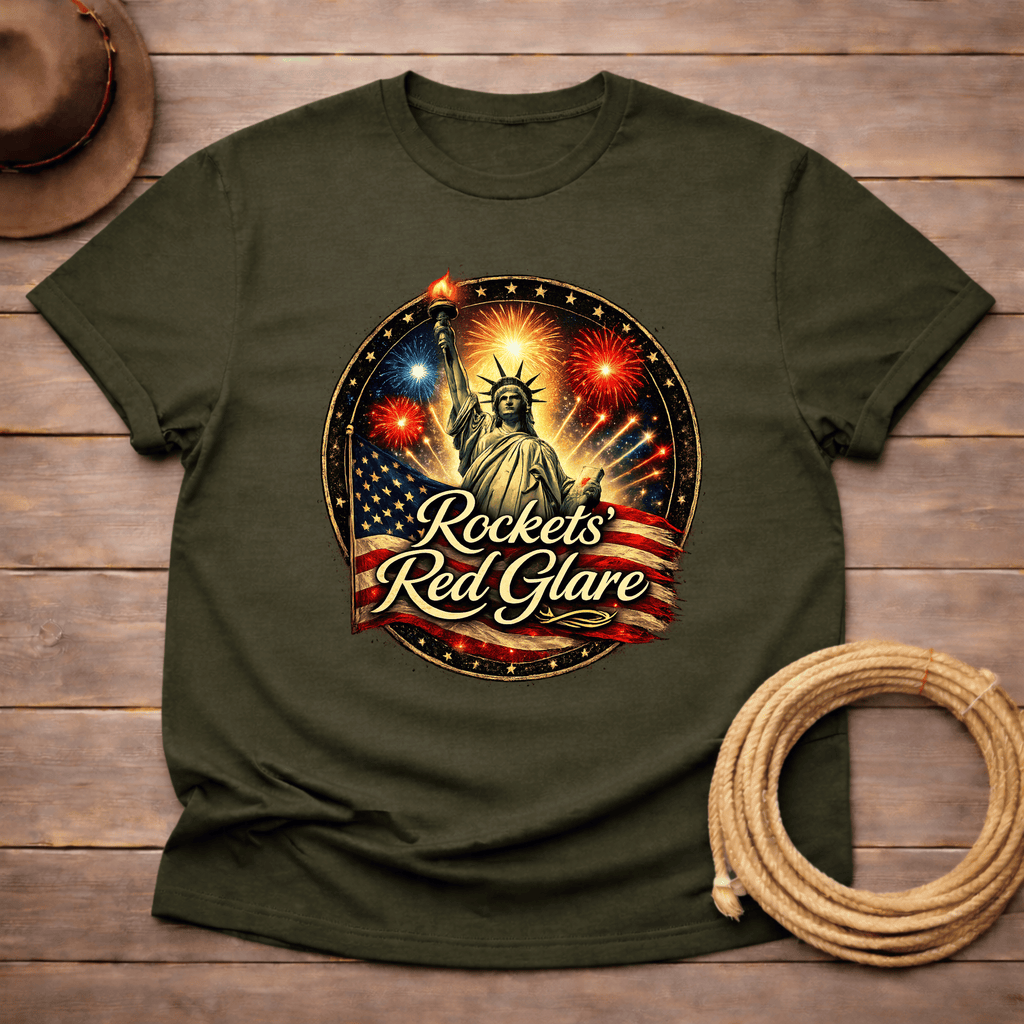Rockets Red Glare Fireworks T-shirt