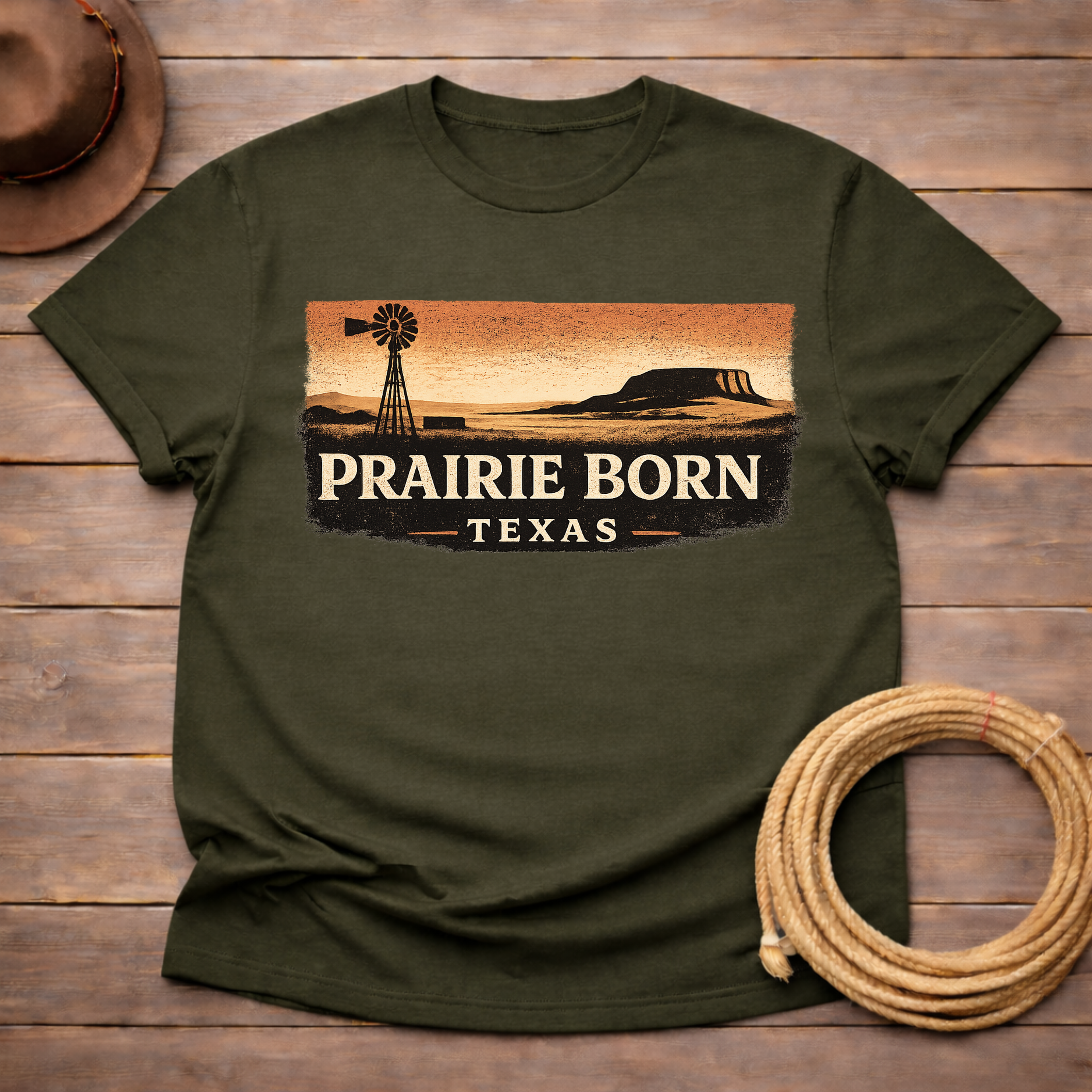 Texas Prairie Born T-shirt