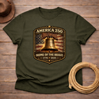 Home of the Brave Liberty Bell t-shirt