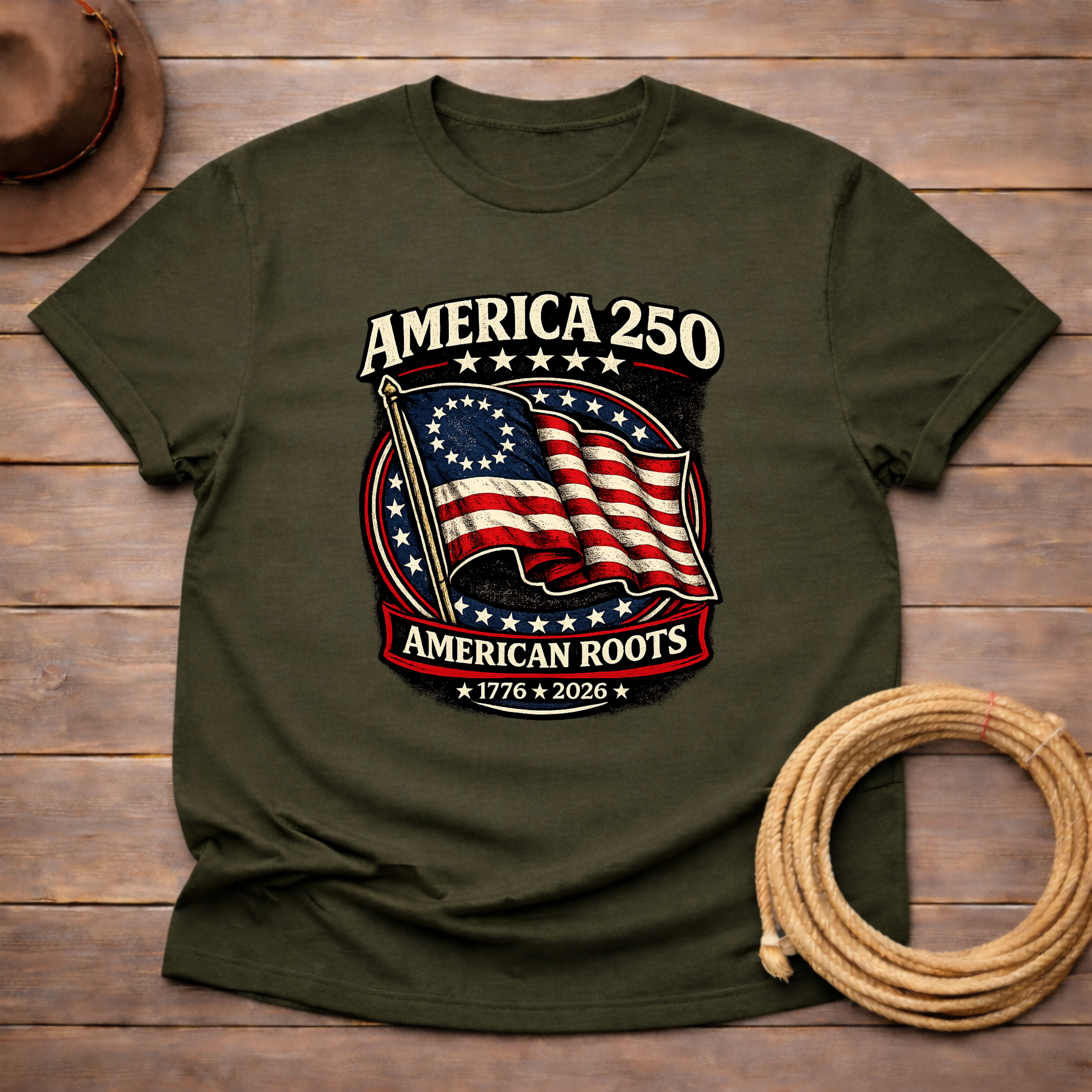 America 250 "American Roots" T-Shirt