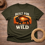 Built for the Wild Buffalo Sunset T-shirt