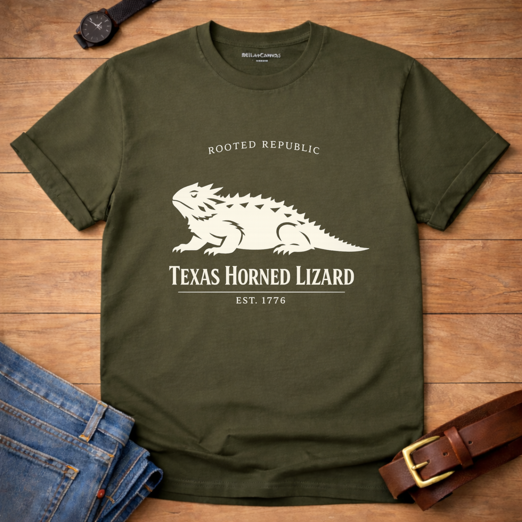 Wildlife Horned Lizzard T-shirt