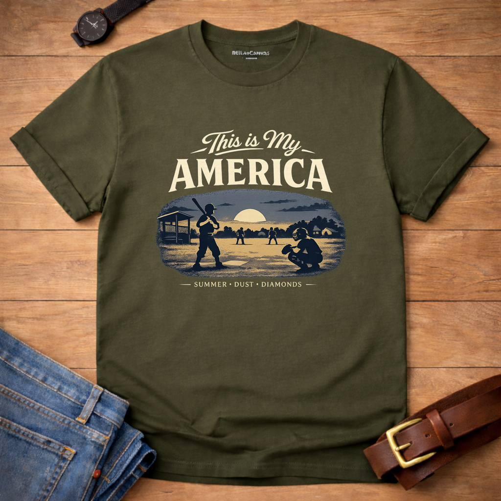 My America Baseball T-shirt