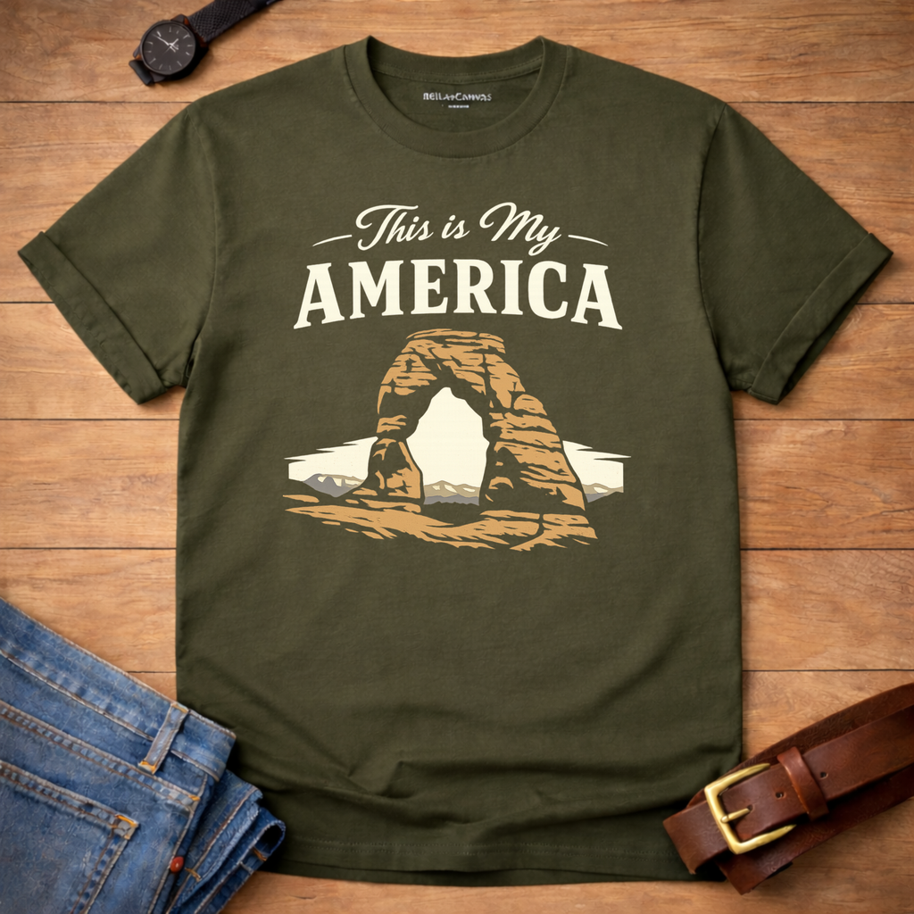 My America Delicate Arch T-shirt