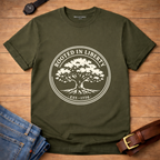 Rooted in Liberty Badge T-shirt
