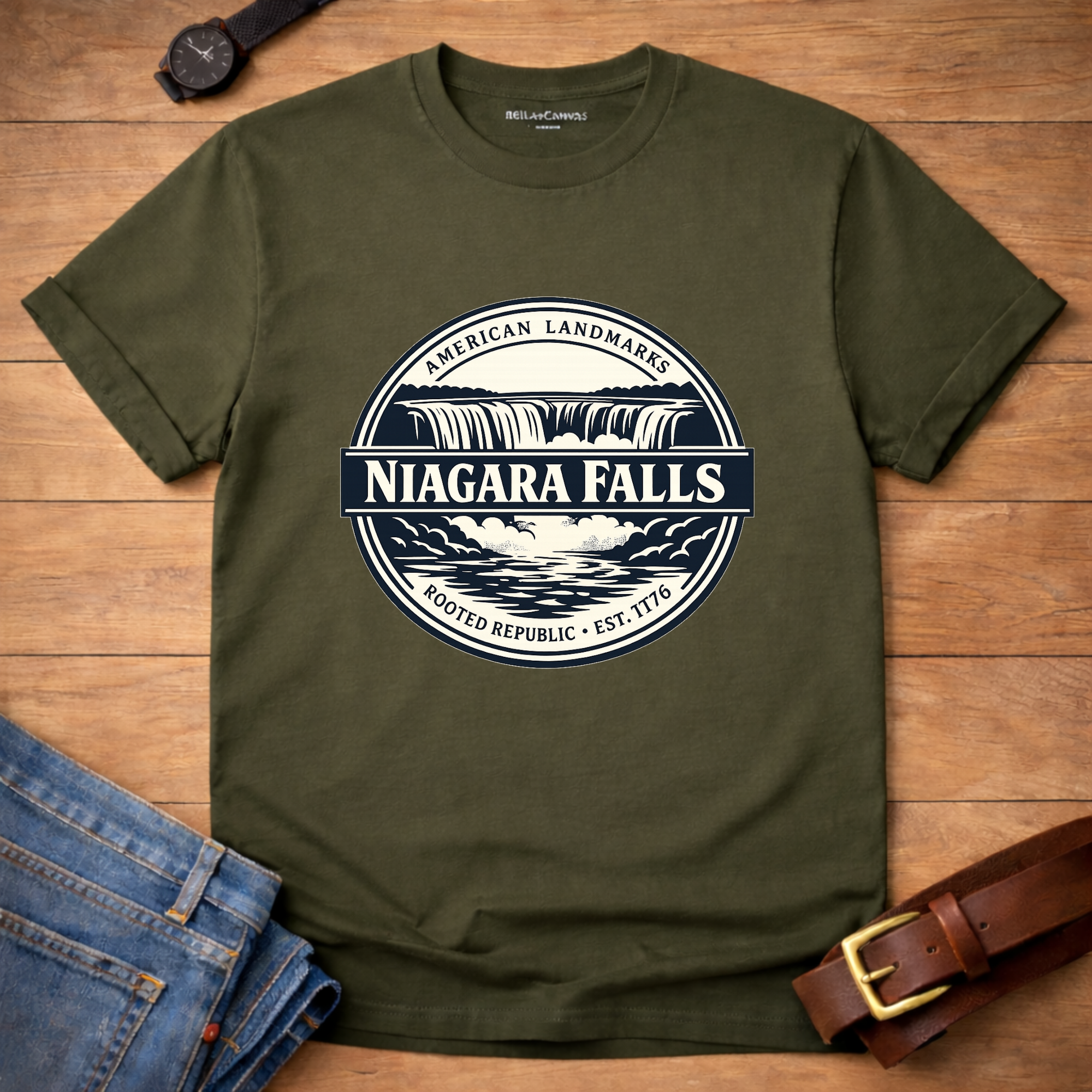 Niagara Falls Badge t-shirt