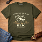American Wildlife Elk T-shirt