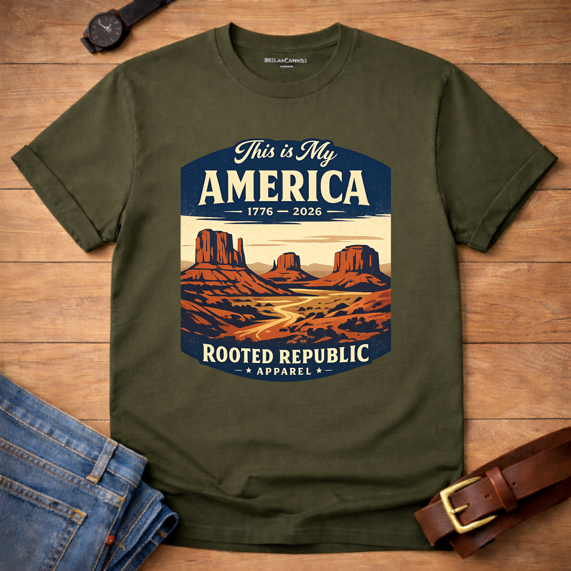 My America - Monument Valley T-shirt