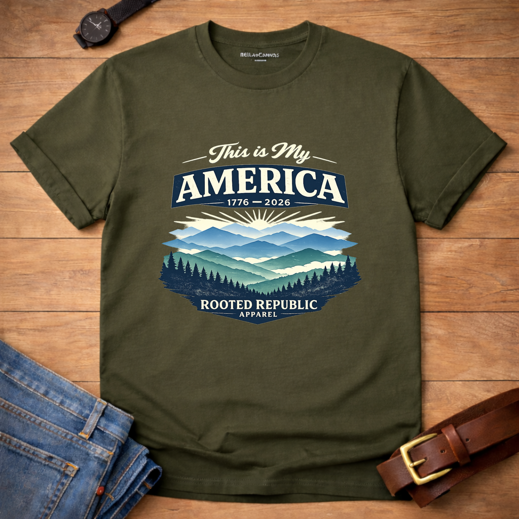My America Blue RIdge T-shirt