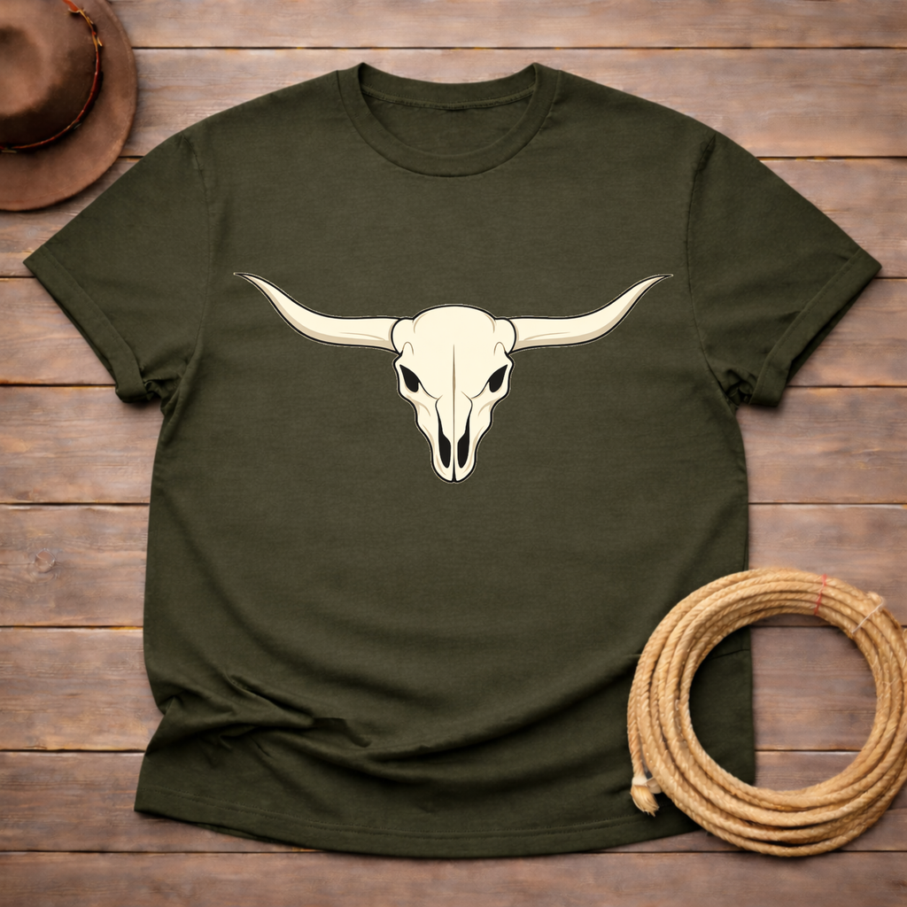 Longhorn Skull T-shirt