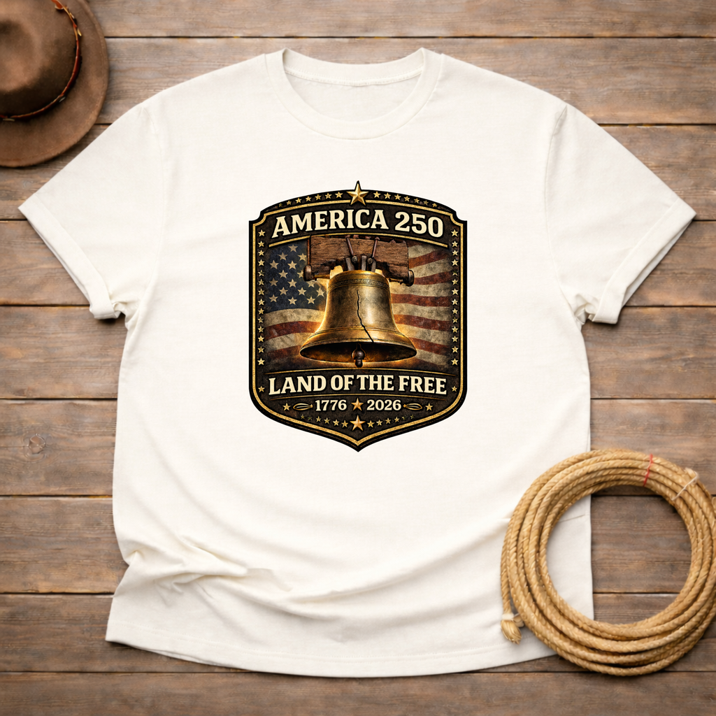 Land of the Free Liberty Bell T-shirt