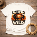 Raised by the Wild Buffalo Sunset T-shirt