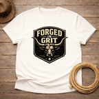 Forged in Grit Longhorn T-shirt