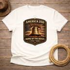 Home of the Brave Liberty Bell t-shirt
