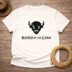 Raised by the Land Buffalo Head T-shirt
