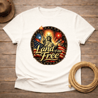 Land of the Free Patriotic T-shirt
