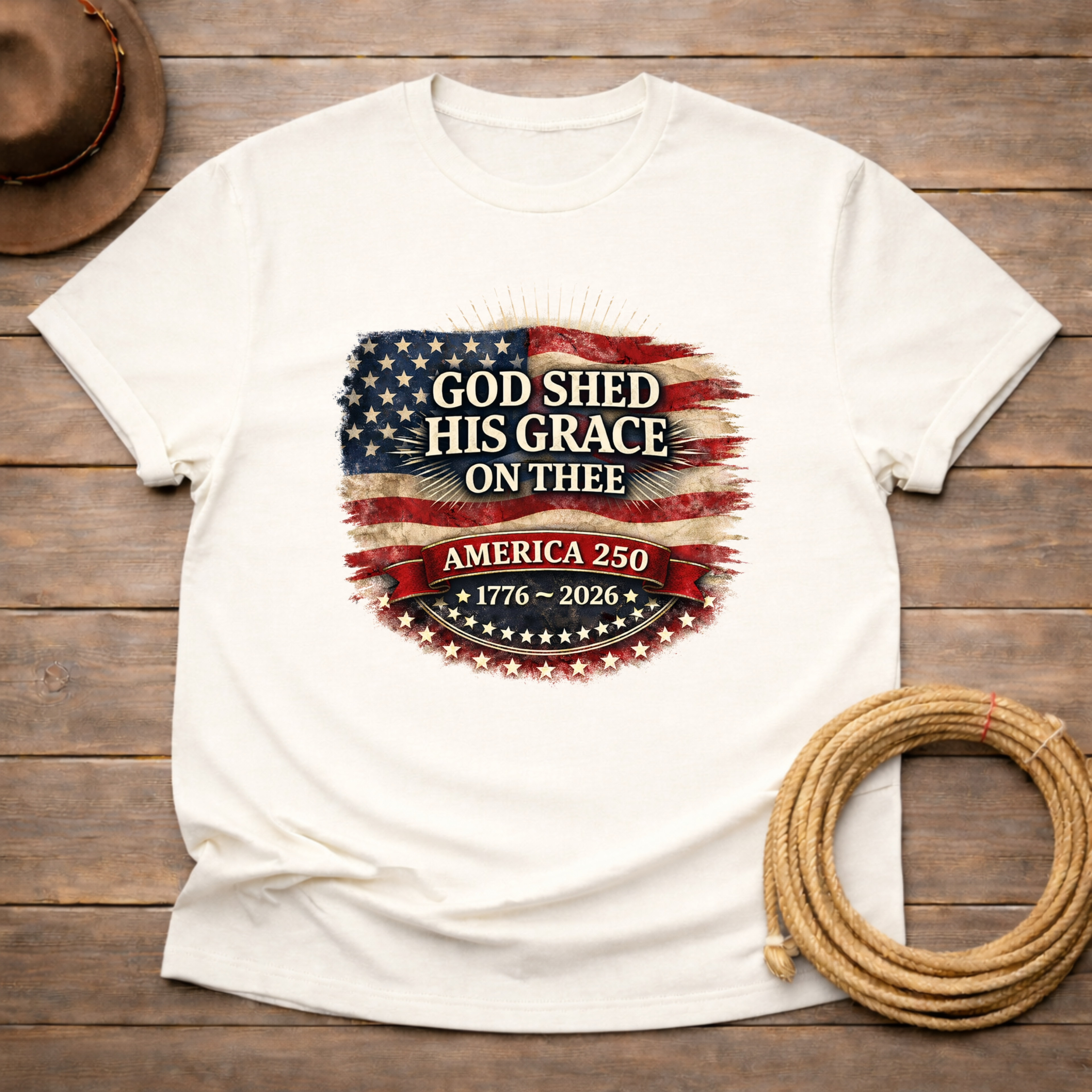 God Shed His Grace T-shirt