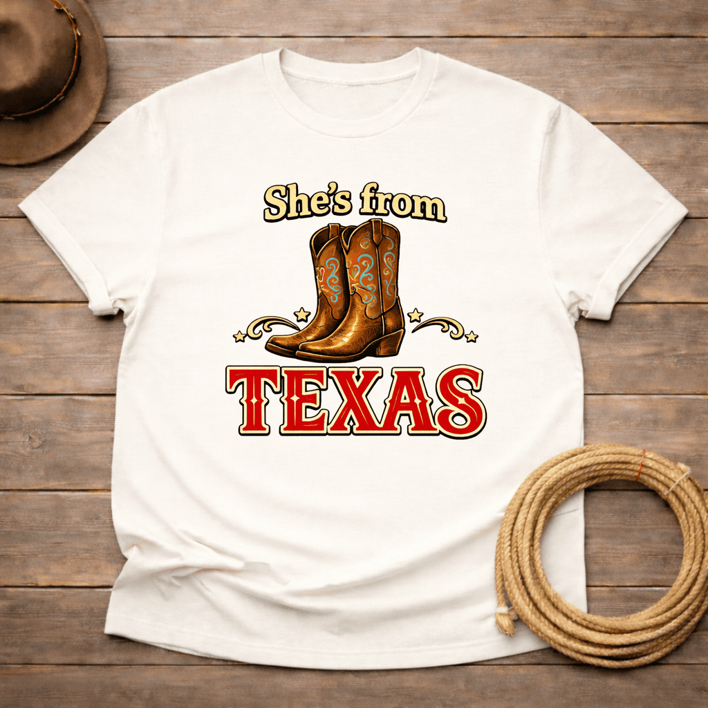 She's from Texas t-shirt