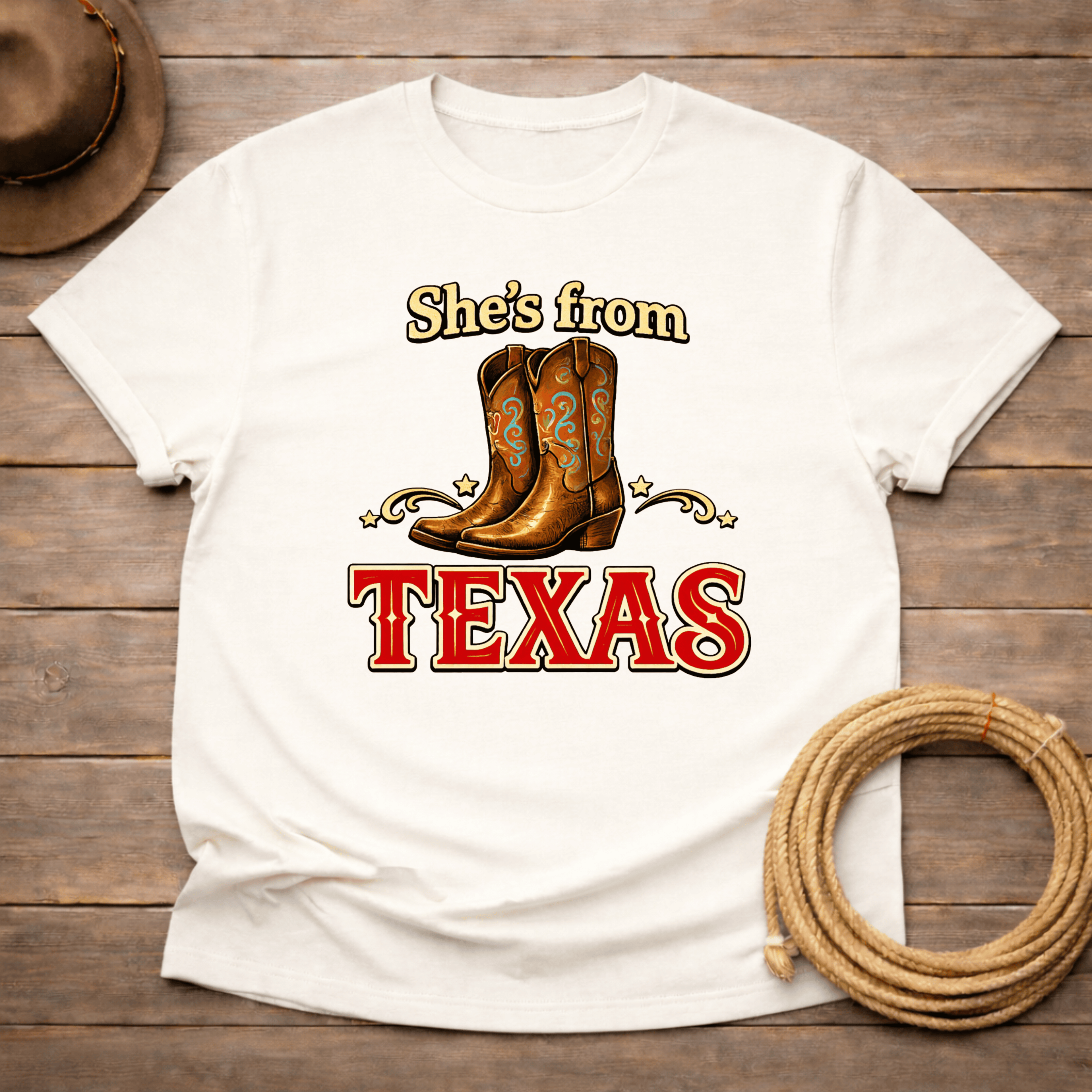 She's from Texas t-shirt
