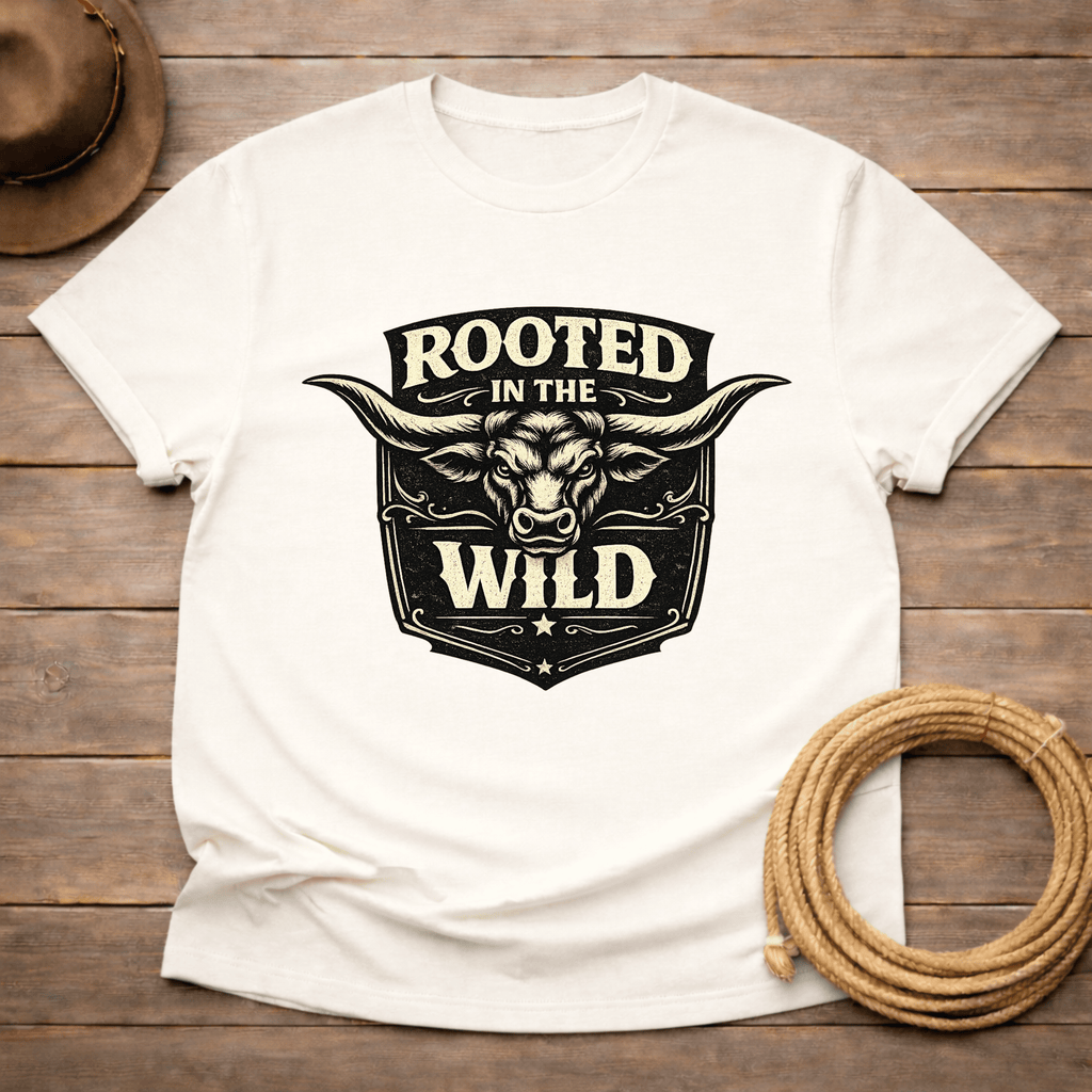 Rooted in the Wild Longhorn T-shirt