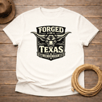 Forged in Texas Longhorn Badge T-shirt
