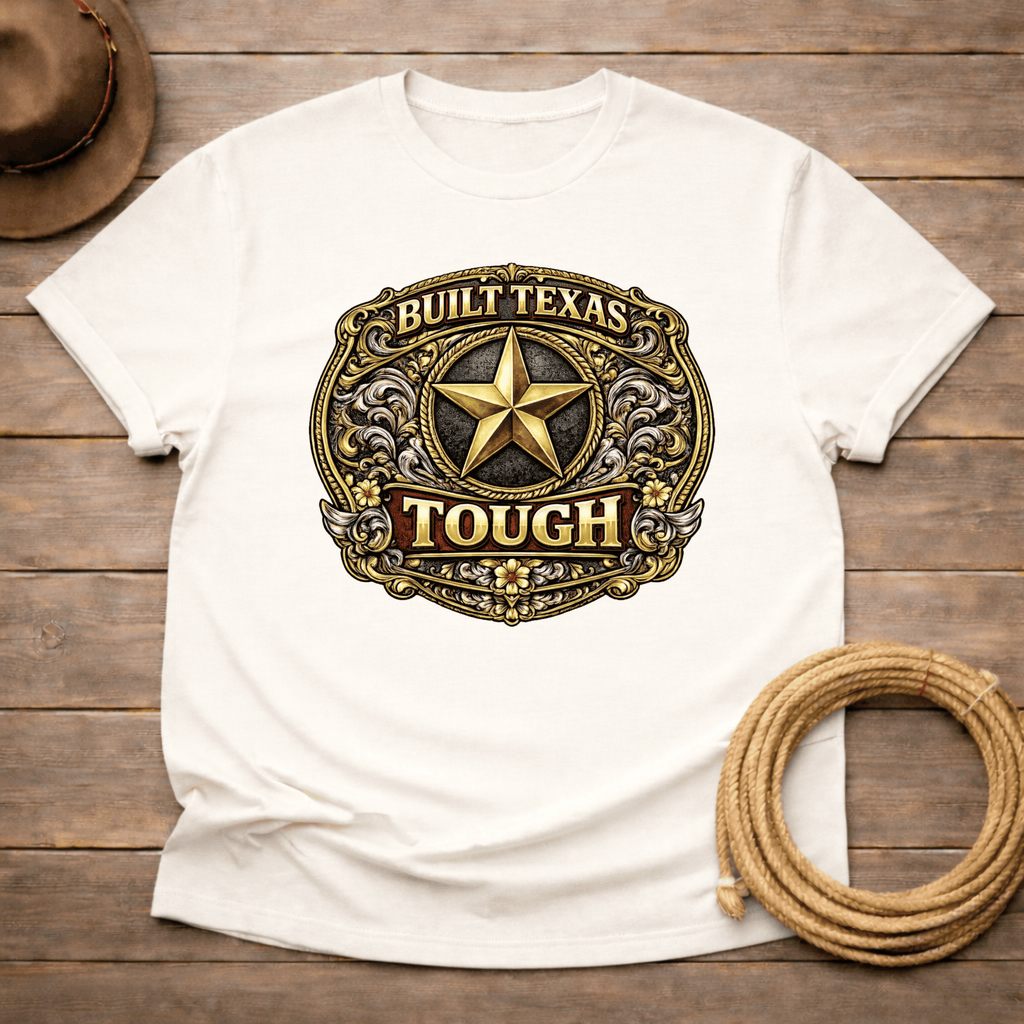 Built Texas Tough Buckle T-shirt