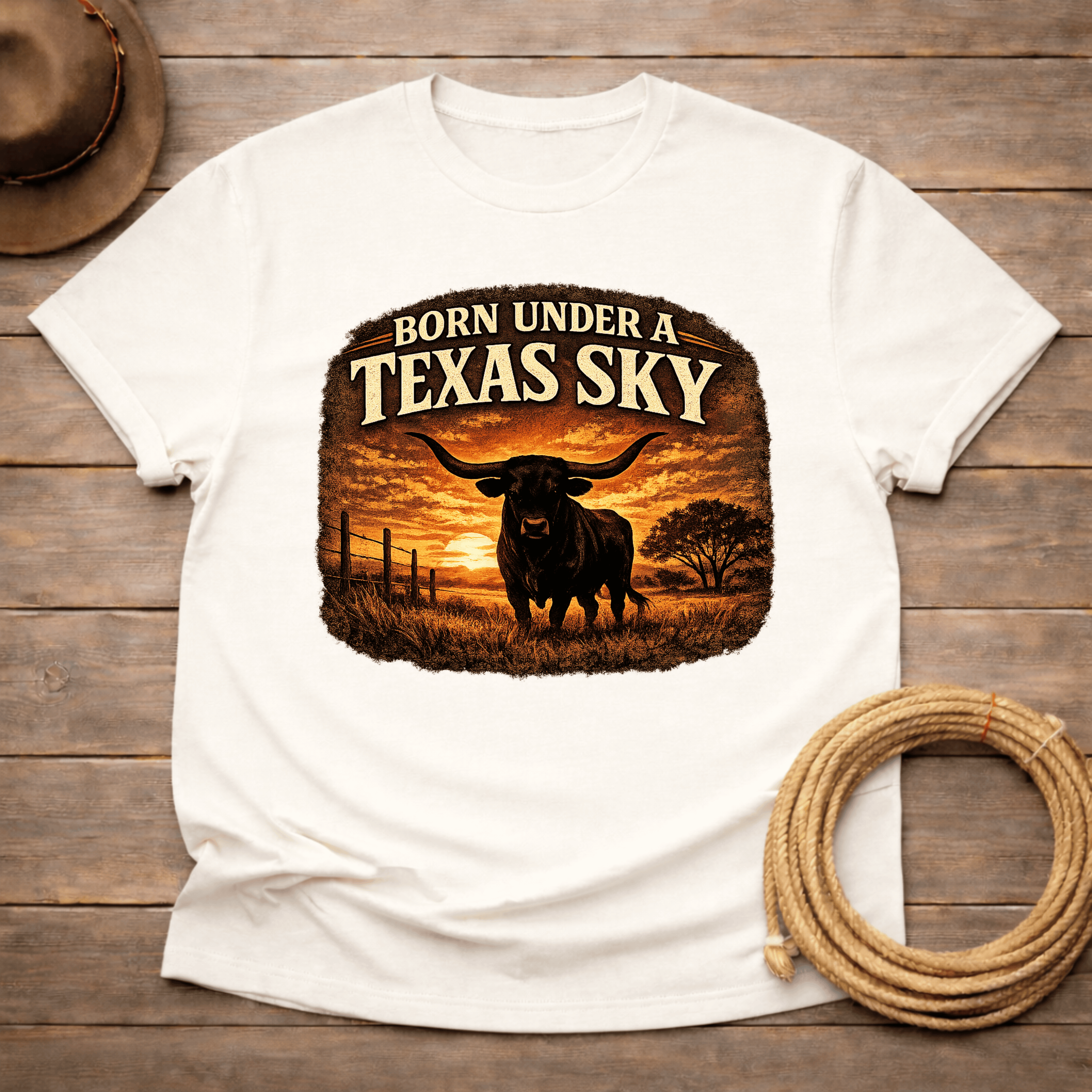 Born under a Texas Sky T-shirt