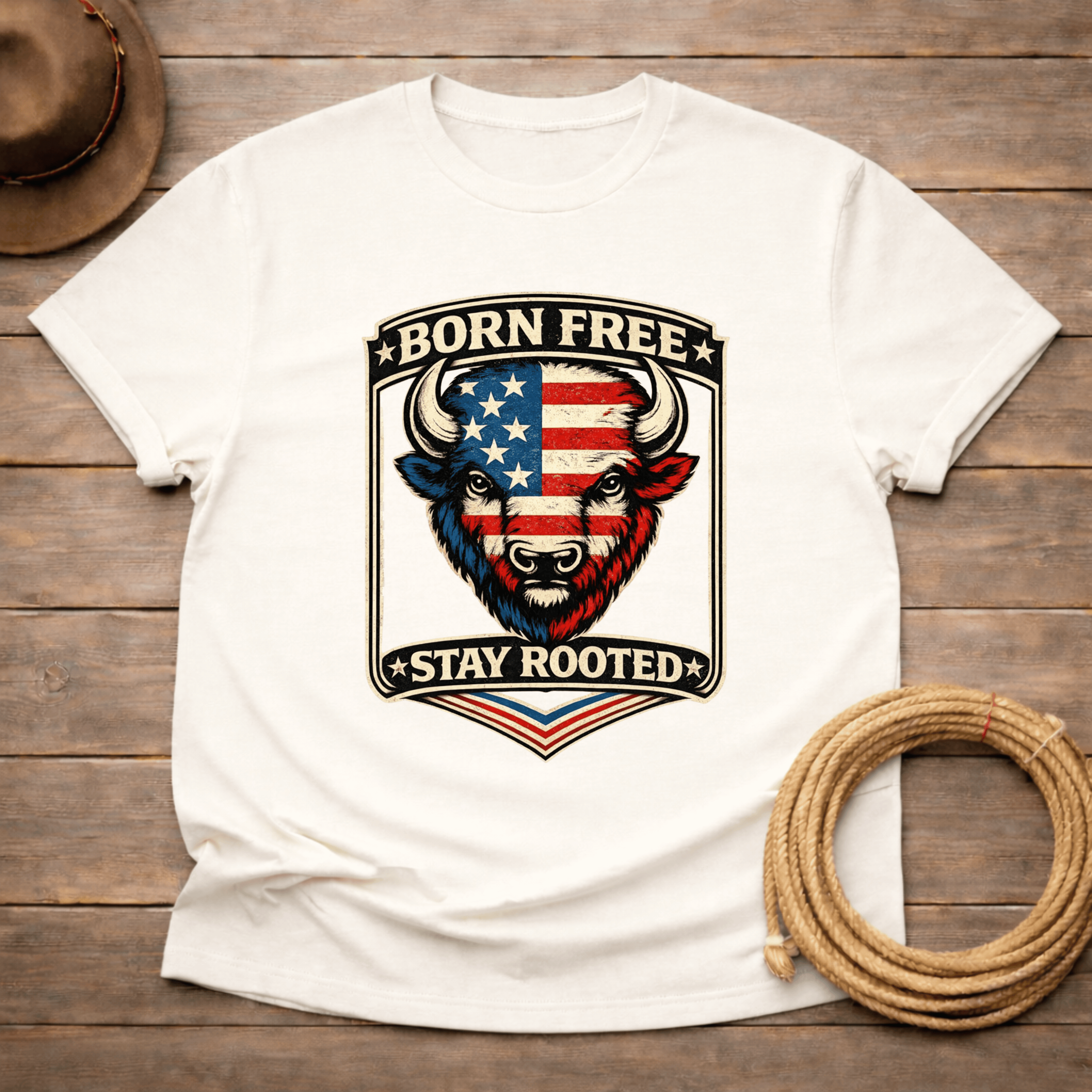 Born Free Stay Rooted T-Shirt
