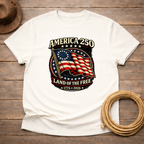 American 250 Land of the Free Flag T-shirt