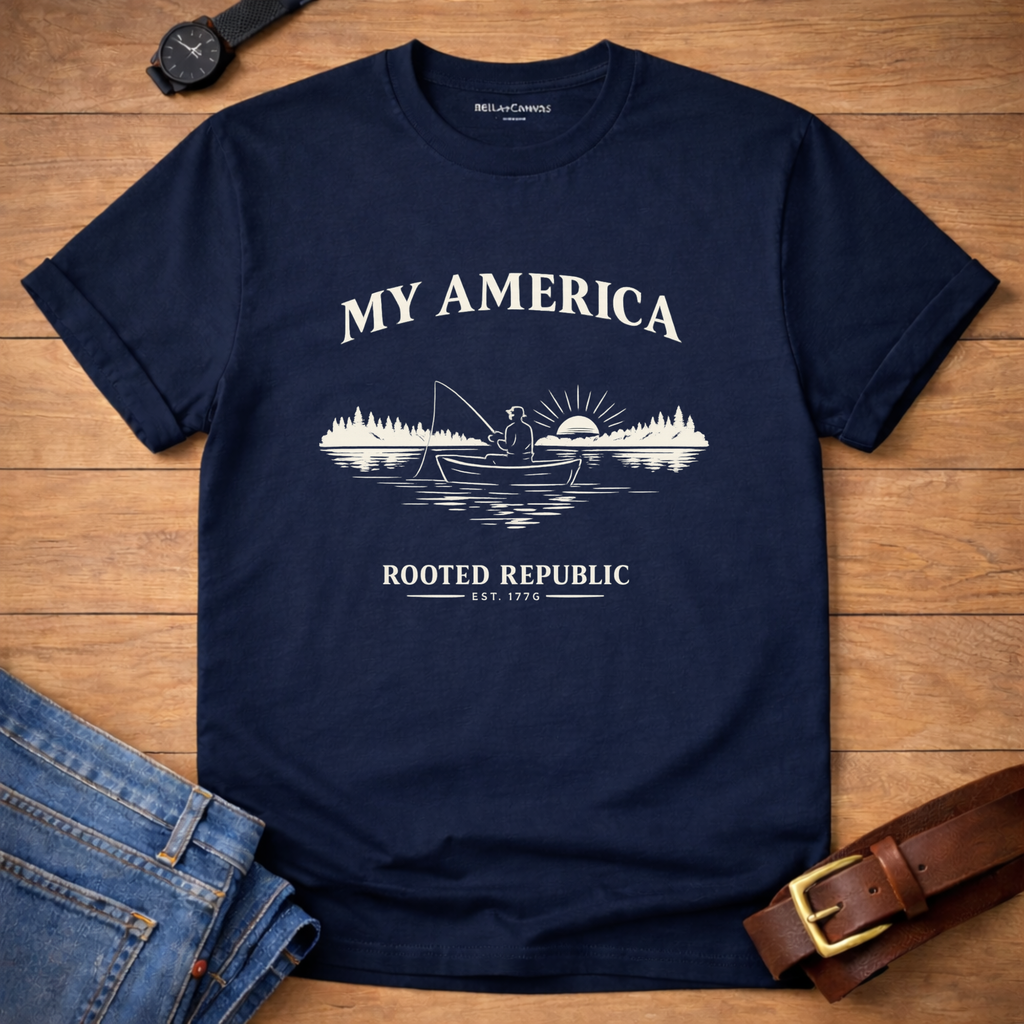 My America Fishing T-shirt