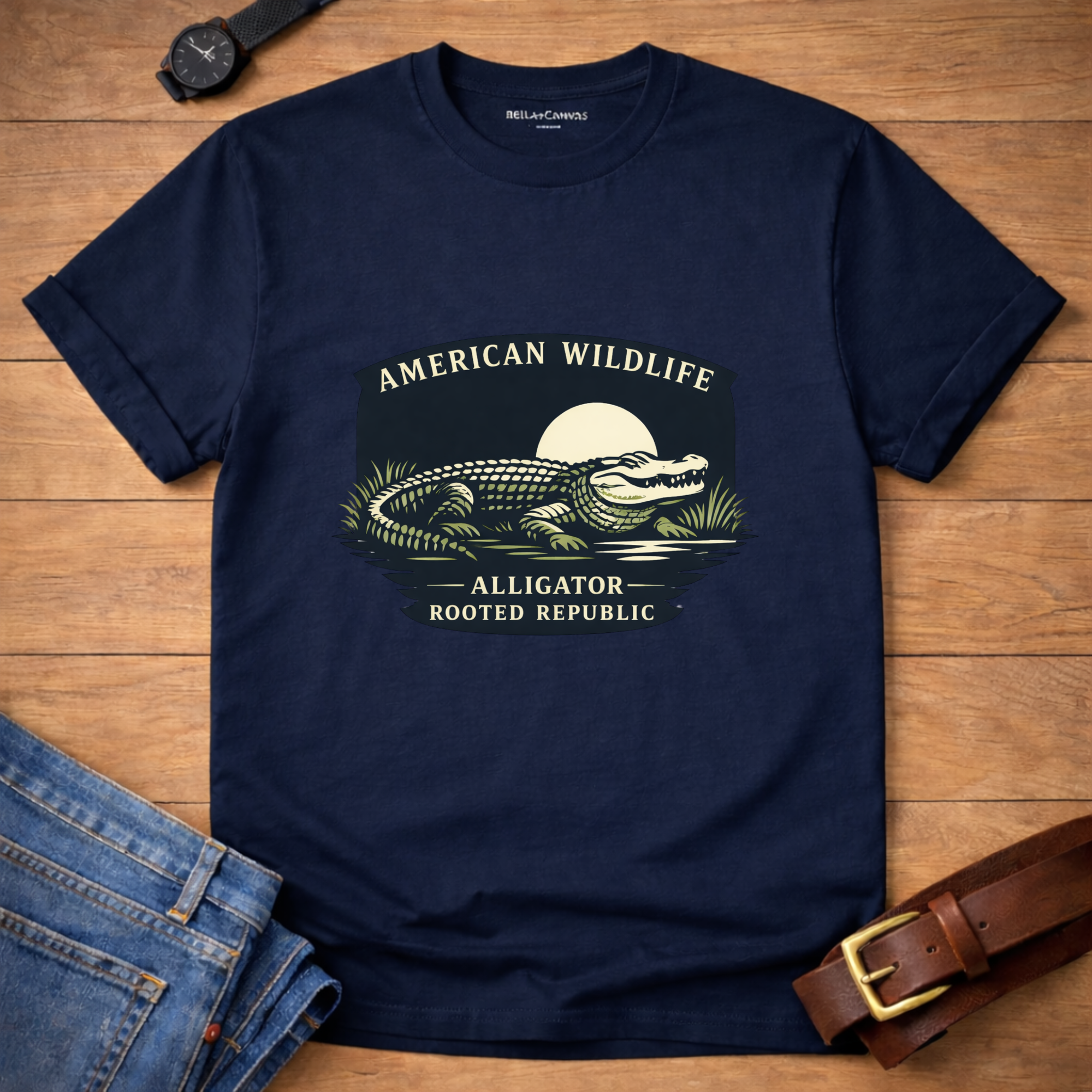 American Wildlife Alligator T-shirt