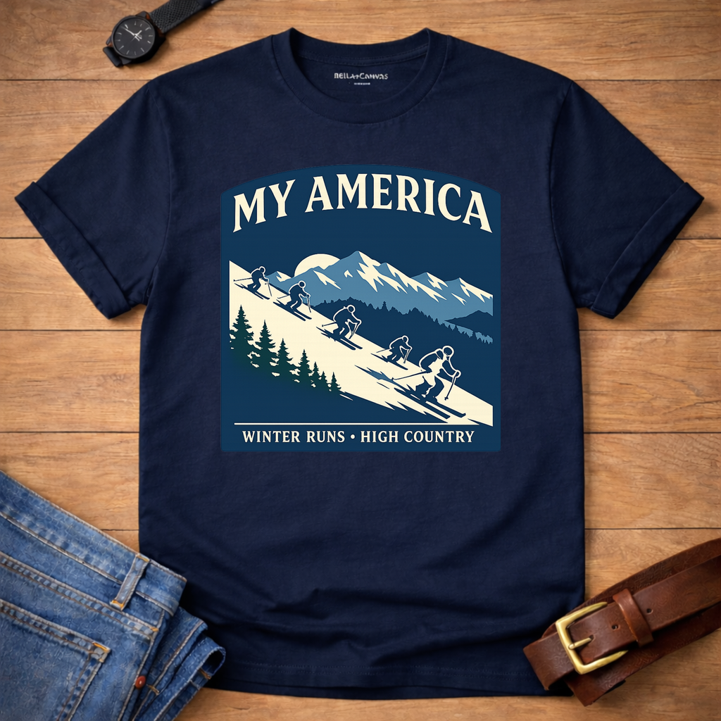 My America Ski T-shirt