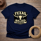 Texas Raised Longhorn Badge T-shirt
